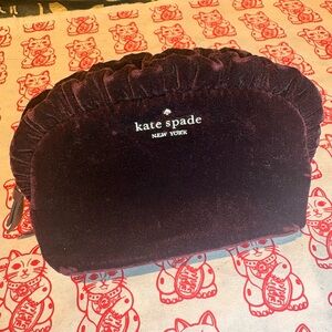 Velvet Kate spade makeup bag